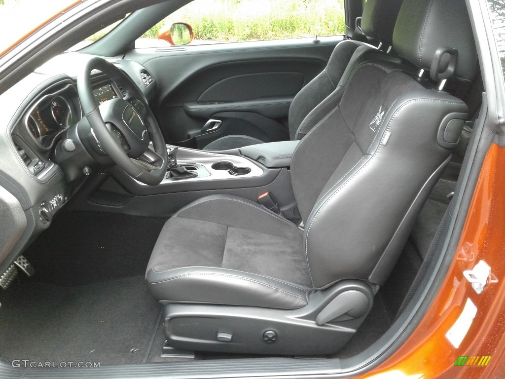 Black Interior 2020 Dodge Challenger R/T Scat Pack Widebody Photo #139672779