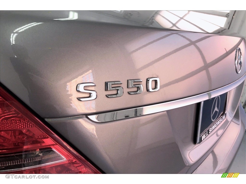 2013 S 550 Sedan - Palladium Silver Metallic / Black photo #27