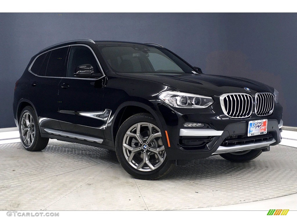 Jet Black 2021 BMW X3 sDrive30i Exterior Photo #139673418