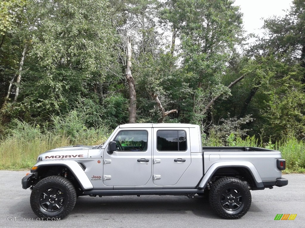 2021 Gladiator Mojave 4x4 - Billet Silver Metallic / Black/Steel Gray photo #1
