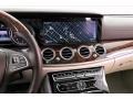 2017 Mercedes-Benz E Macchiato Beige/Espresso Interior Navigation Photo