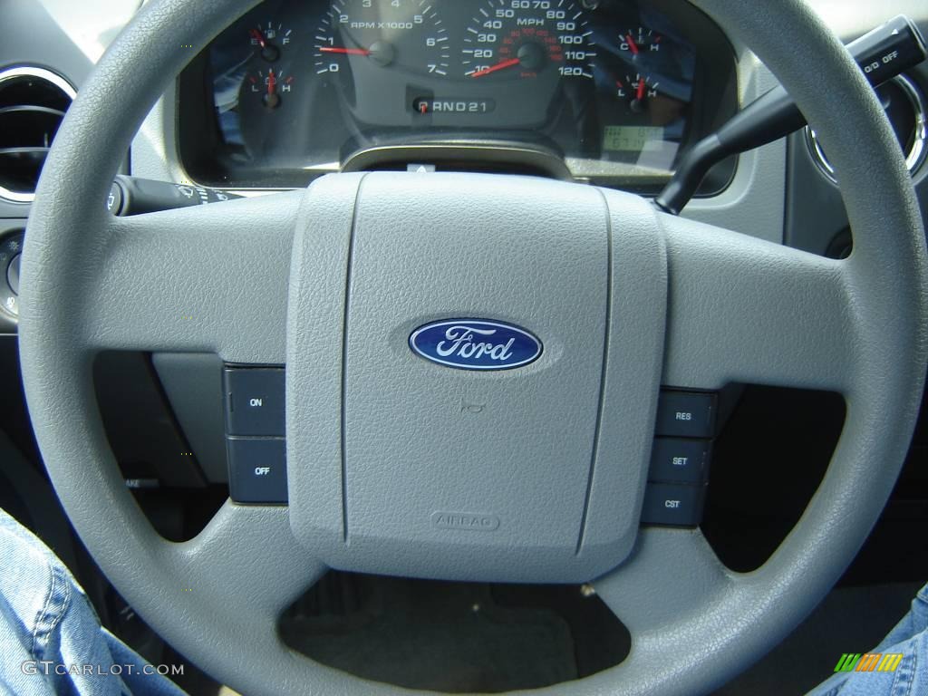 2005 F150 XLT SuperCrew 4x4 - Dark Stone Metallic / Medium Flint Grey photo #21