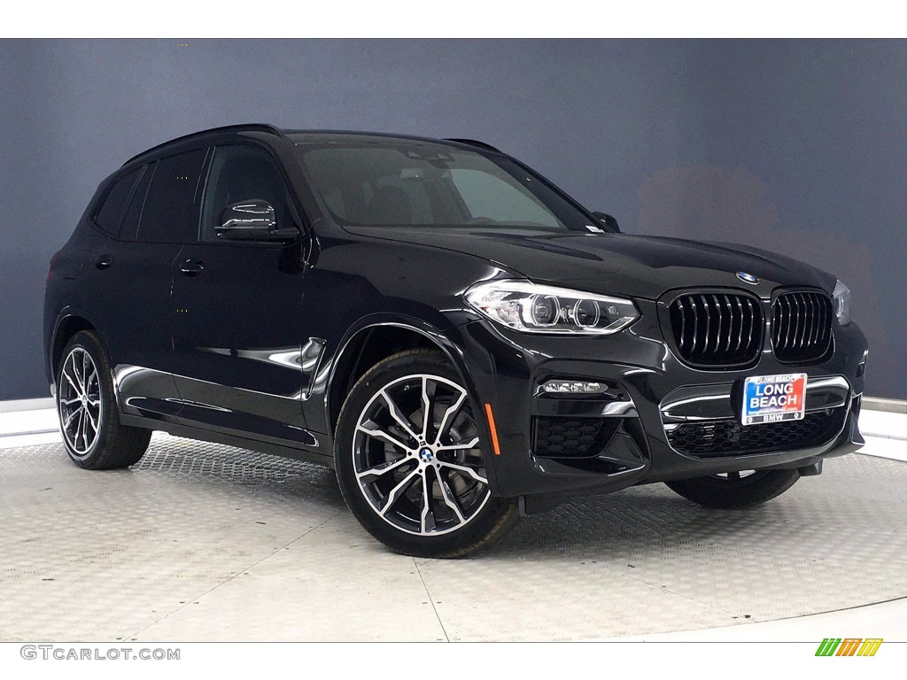 Black Sapphire Metallic 2021 BMW X3 sDrive30i Exterior Photo #139674652