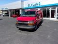 2020 Red Hot Chevrolet Express 2500 Cargo Extended WT  photo #3