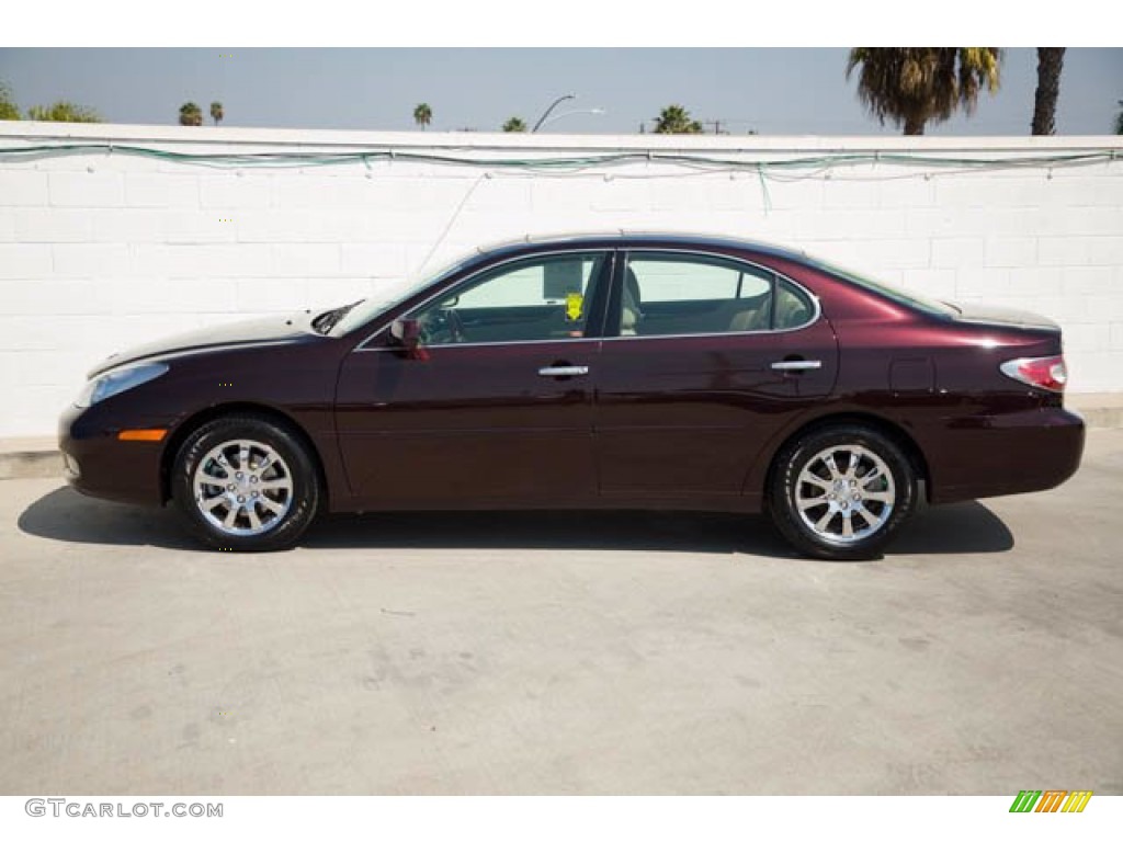 2003 ES 300 - Black Garnet Pearl / Ivory photo #8
