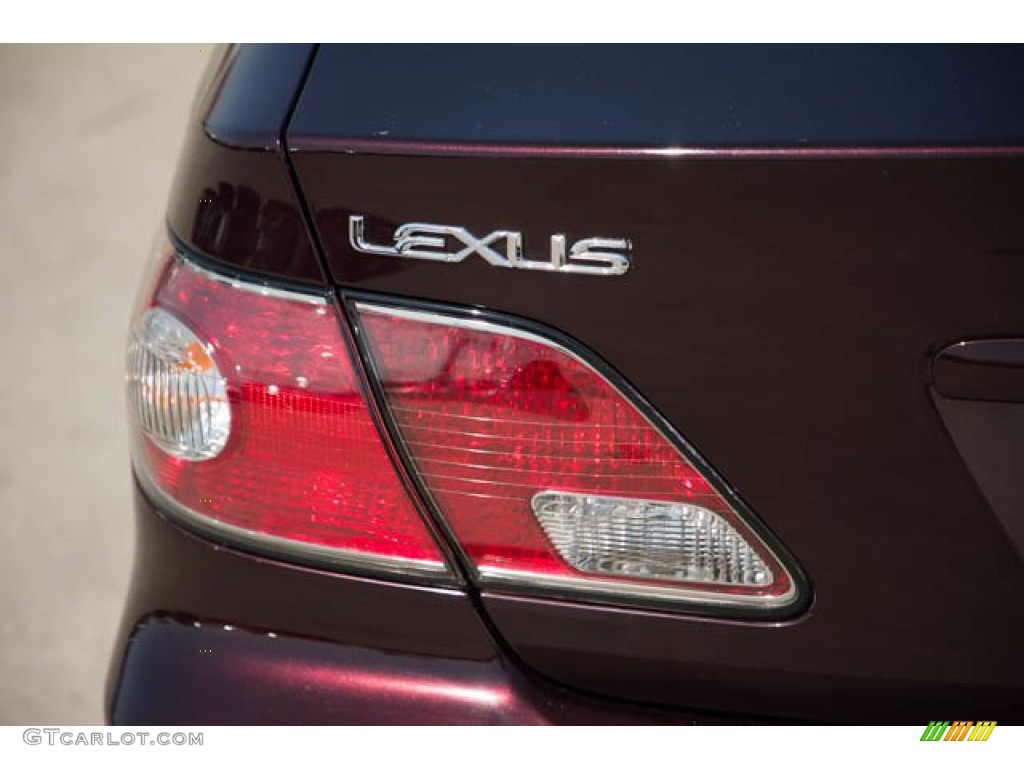 2003 ES 300 - Black Garnet Pearl / Ivory photo #10
