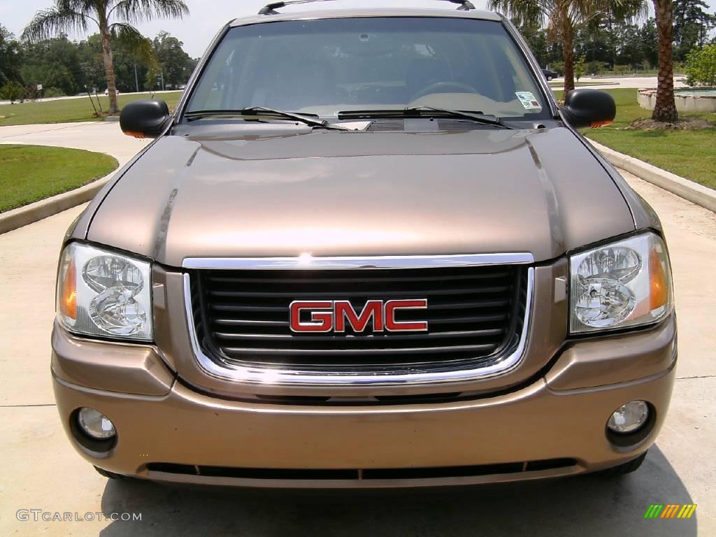 2002 Envoy SLT - Sandalwood Metallic / Light Oak photo #8