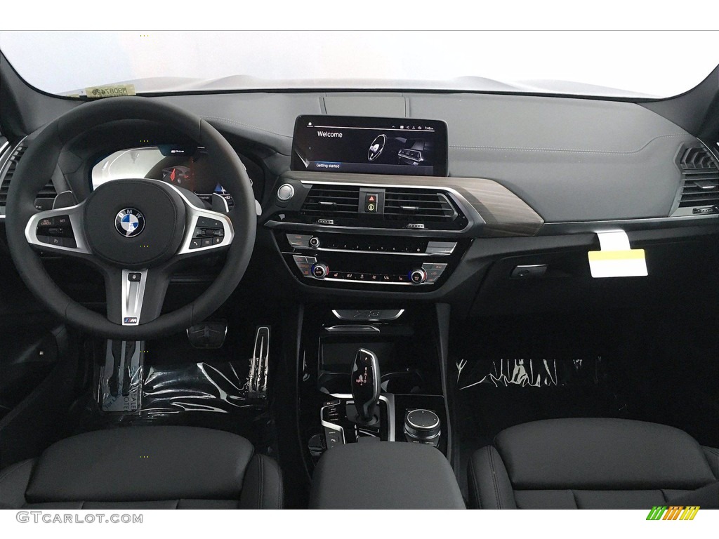 2021 BMW X3 xDrive30e Black Dashboard Photo #139675053