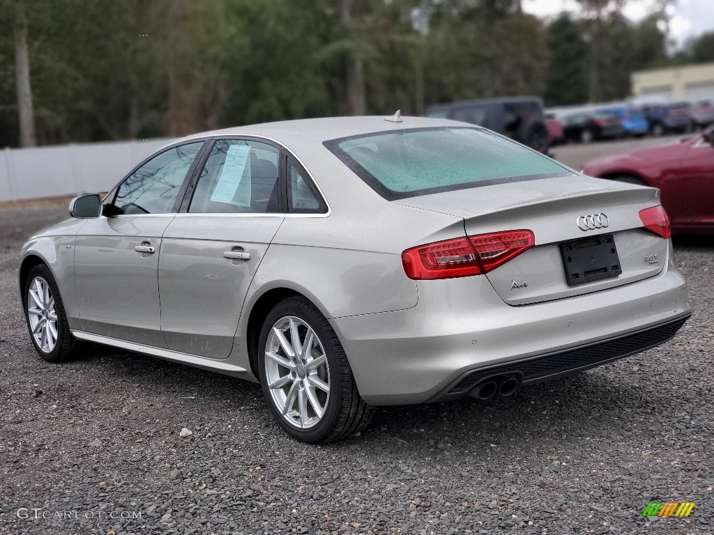 2014 A4 2.0T quattro Sedan - Ice Silver Metallic / Black photo #6
