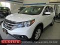 White Diamond Pearl 2012 Honda CR-V EX 4WD