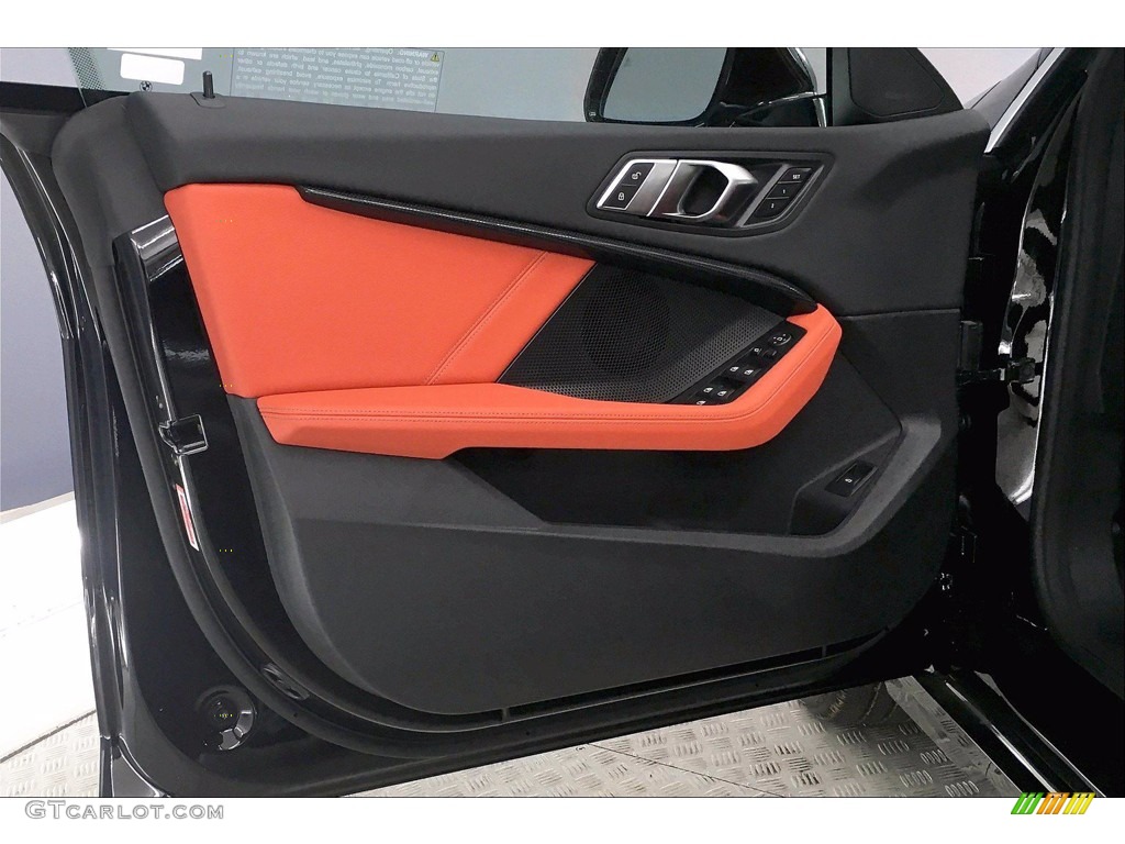 2021 BMW 2 Series 228i xDrive Grand Coupe Magma Red Door Panel Photo #139675728