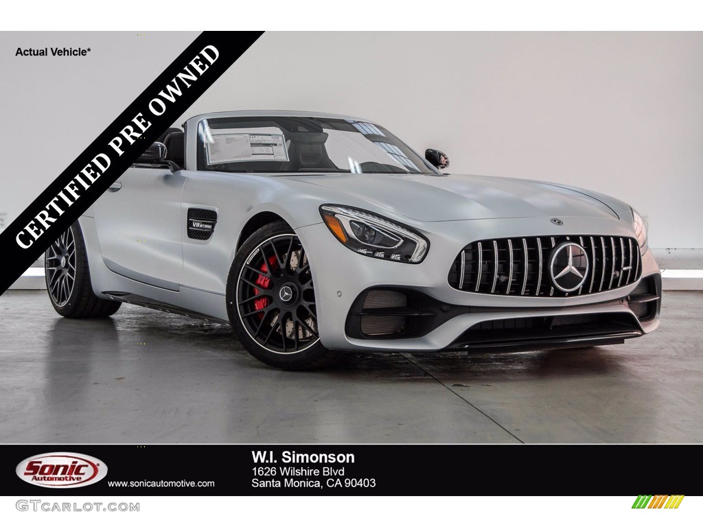 Iridium Silver Metallic Mercedes-Benz AMG GT