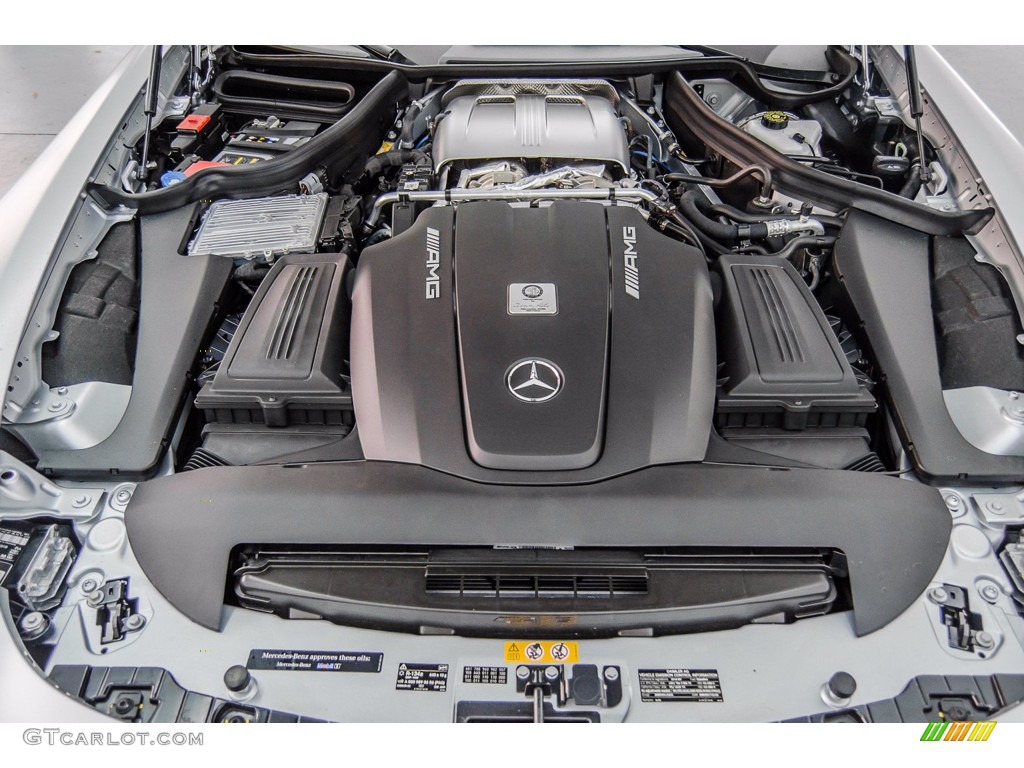 2018 Mercedes-Benz AMG GT C Roadster 4.0 Liter AMG Twin-Turbocharged DOHC 32-Valve VVT V8 Engine Photo #139675854