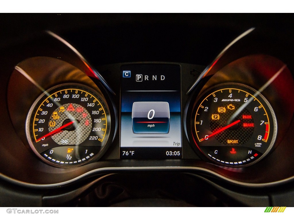 2018 Mercedes-Benz AMG GT C Roadster Gauges Photo #139675983
