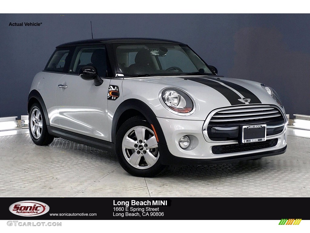 2015 Cooper Hardtop 2 Door - White Silver Metallic / Carbon Black photo #1