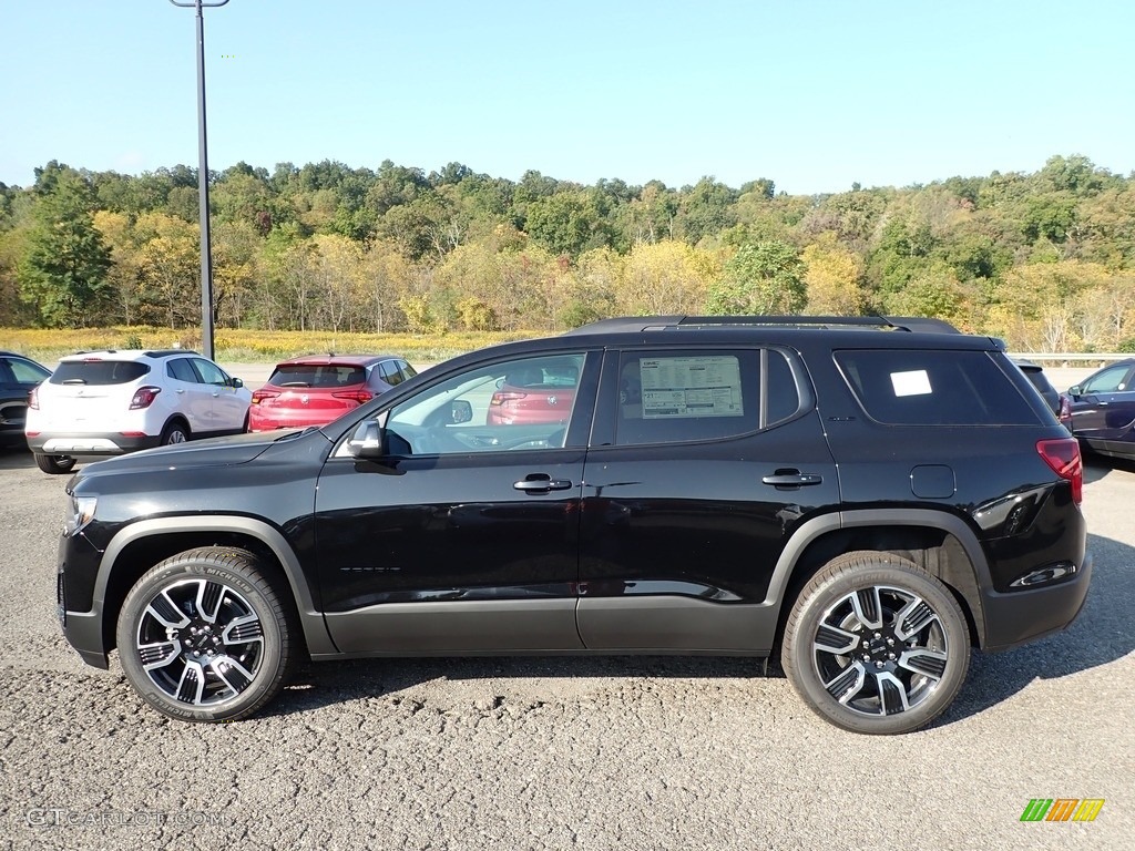 Ebony Twilight Metallic 2021 GMC Acadia SLE AWD Exterior Photo #139677748