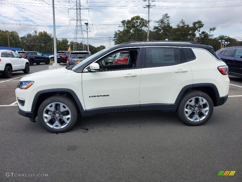 White 2021 Jeep Compass Limited 4x4 Exterior Photo #139678411