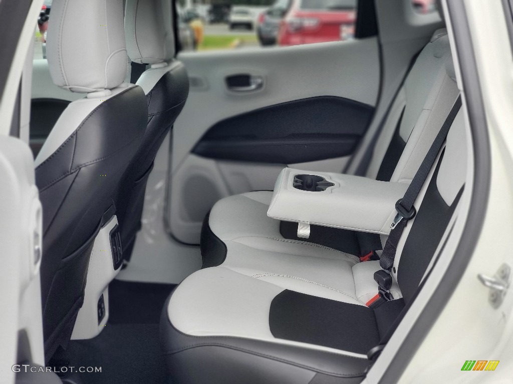 Black/Ski Gray Interior 2021 Jeep Compass Limited 4x4 Photo #139678945