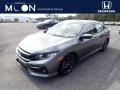 Polished Metal Metallic - Civic EX Hatchback Photo No. 1