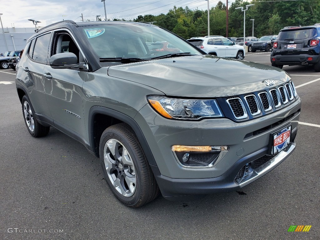 Sting-Gray 2021 Jeep Compass Limited 4x4 Exterior Photo #139680280