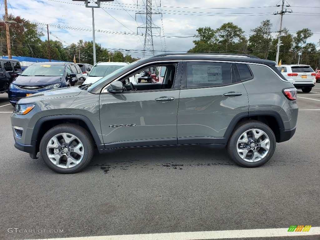 Sting-Gray 2021 Jeep Compass Limited 4x4 Exterior Photo #139680349