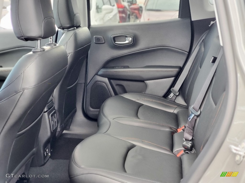 Black Interior 2021 Jeep Compass Limited 4x4 Photo #139680478