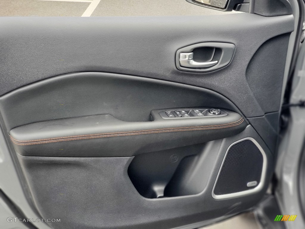 2021 Jeep Compass Limited 4x4 Black Door Panel Photo #139680556
