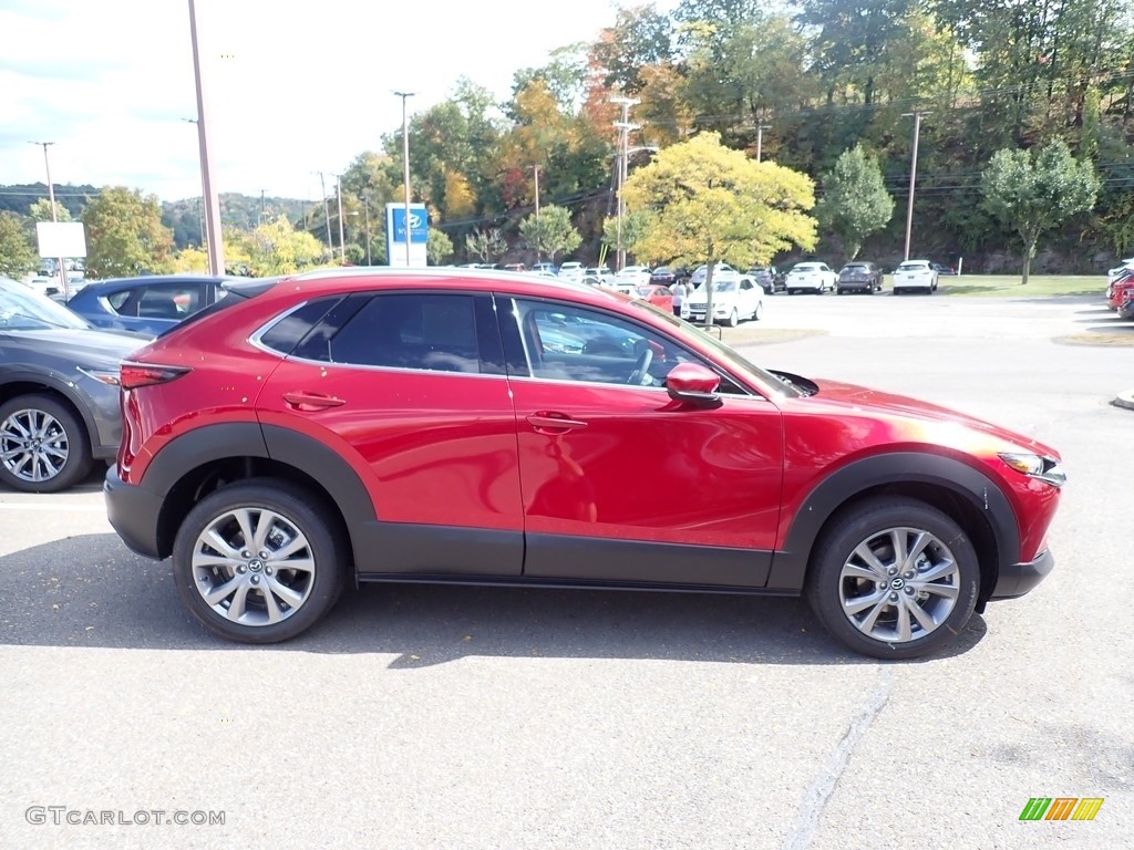 2021 CX-30 Premium AWD - Soul Red Crystal Metallic / Black photo #1