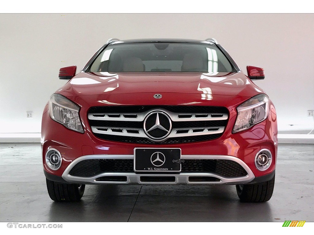 2018 GLA 250 - Jupiter Red / Sahara Beige photo #2