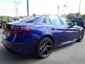 2020 Montecarlo Blue Metallic Alfa Romeo Giulia TI AWD  photo #5