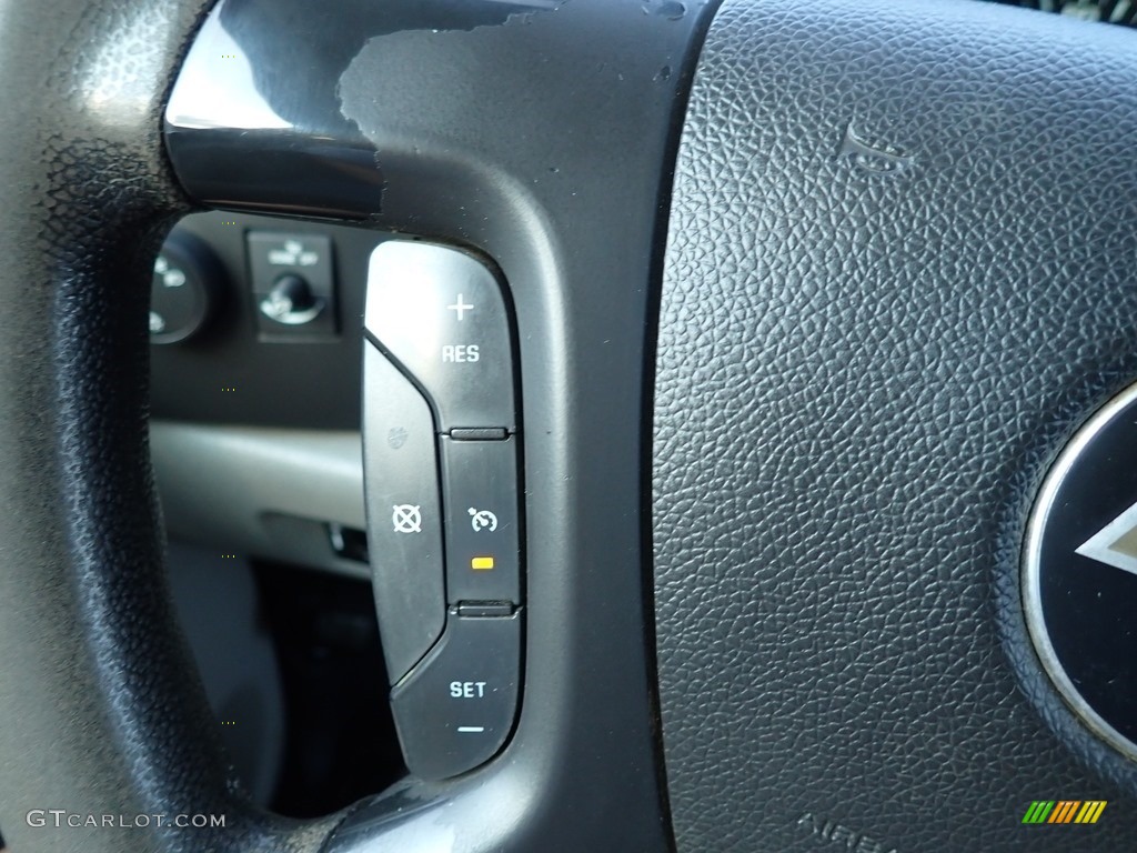 2013 Chevrolet Silverado 3500HD WT Extended Cab 4x4 Dark Titanium Steering Wheel Photo #139682308