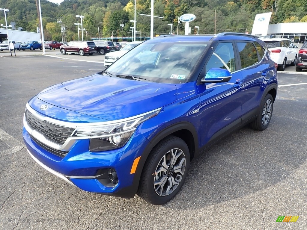 2021 Seltos EX AWD - Neptune Blue / Black photo #5