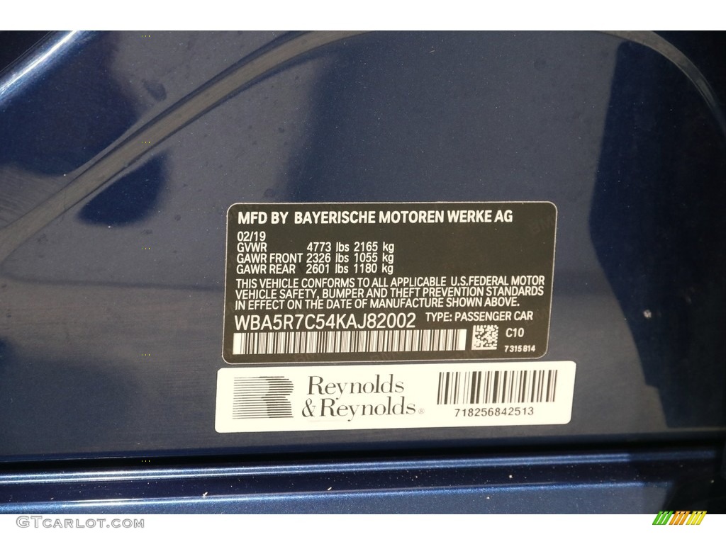 2019 3 Series 330i xDrive Sedan - Mediterranean Blue Metallic / Canberra Beige photo #21