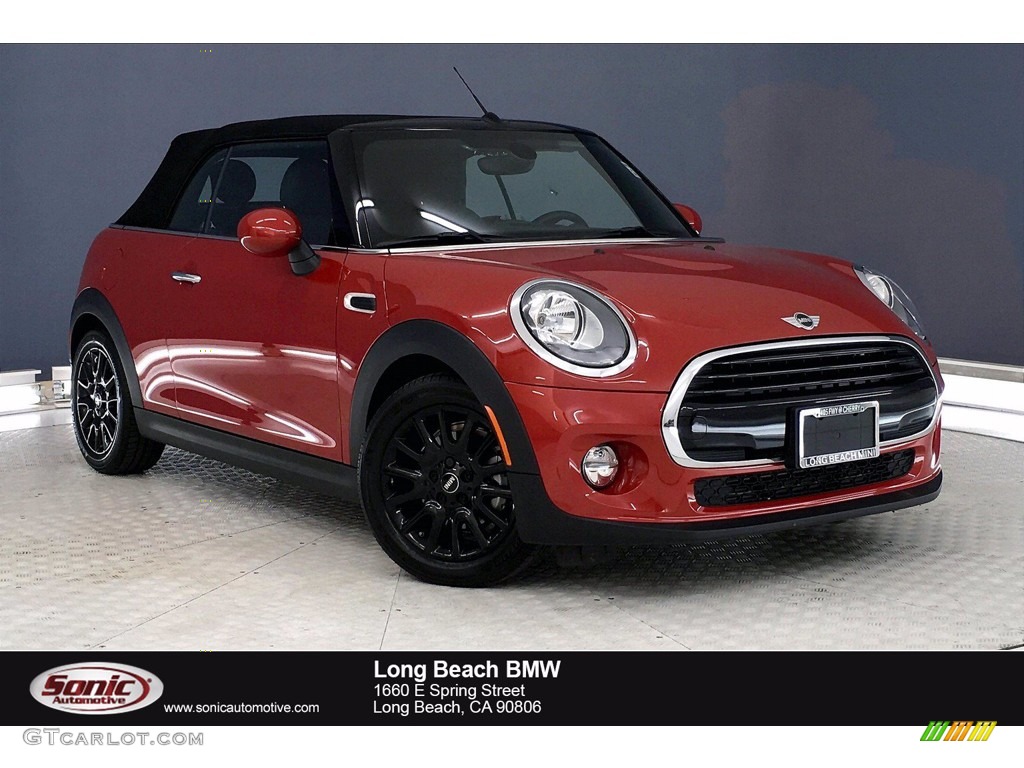 2018 Convertible Cooper - Blazing Red Metallic / Carbon Black photo #1