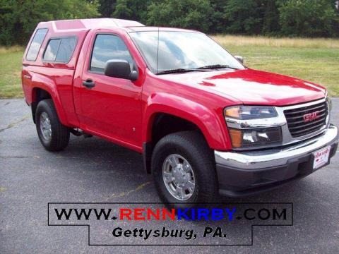 2007 GMC Canyon SLE Regular Cab 4x4 Data, Info and Specs