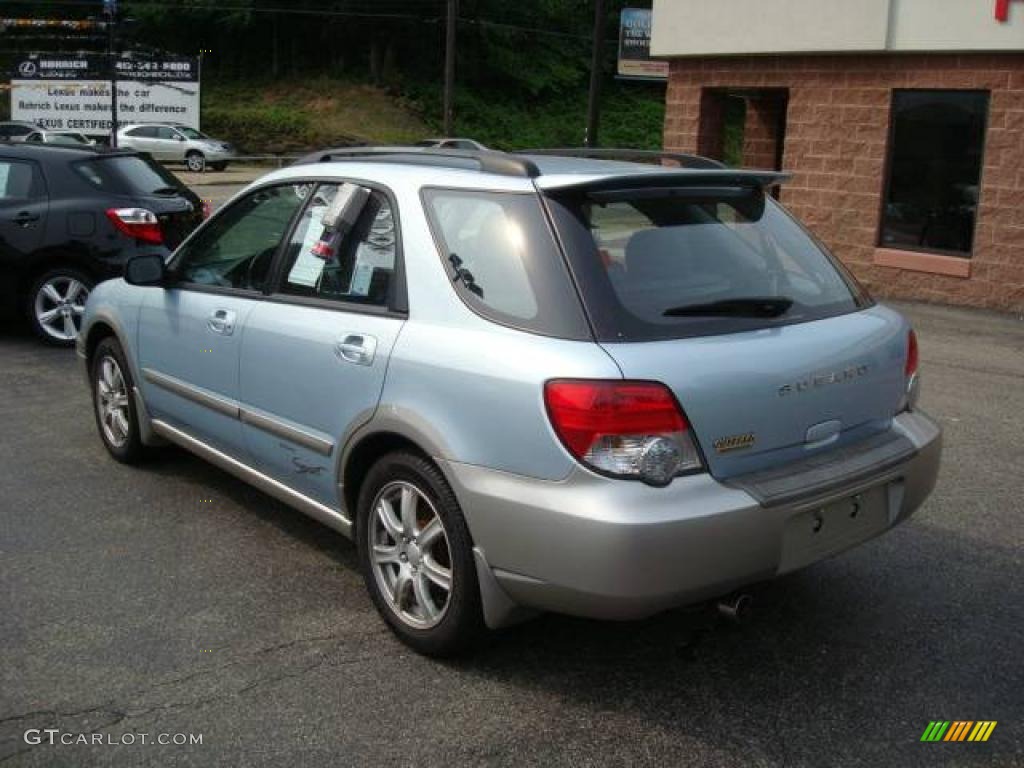 2005 Aqua Blue Metallic Subaru Impreza Outback Sport Wagon 13897270