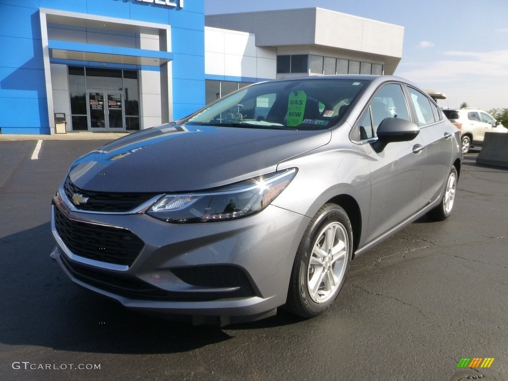 Satin Steel Gray Metallic 2018 Chevrolet Cruze LT Exterior Photo #139684180