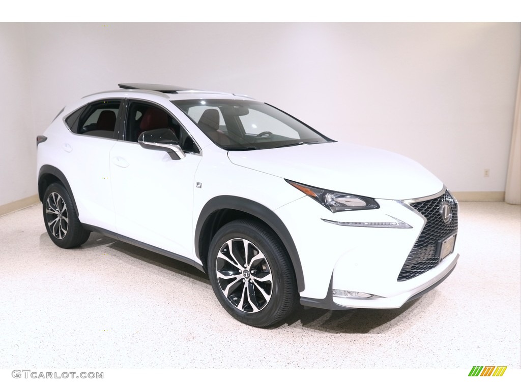Ultra White 2016 Lexus NX 200t F Sport AWD Exterior Photo #139684387
