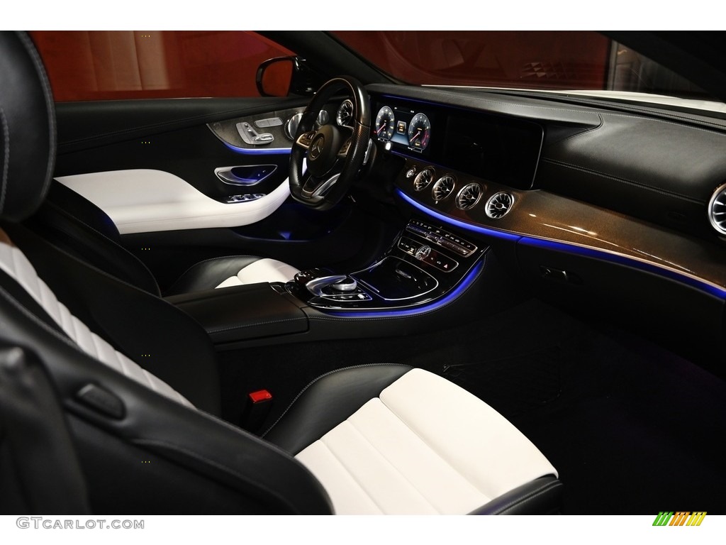 2018 E 400 4Matic Coupe Edition 1 - designo Cashmere White Magno (Matte) / Edition 1/Deep White and Black Two Tone photo #12