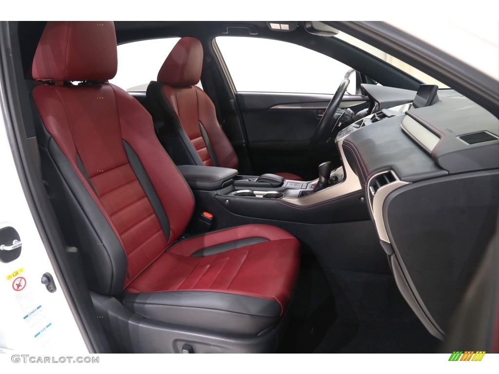 Rioja Red Interior 2016 Lexus NX 200t F Sport AWD Photo #139684940