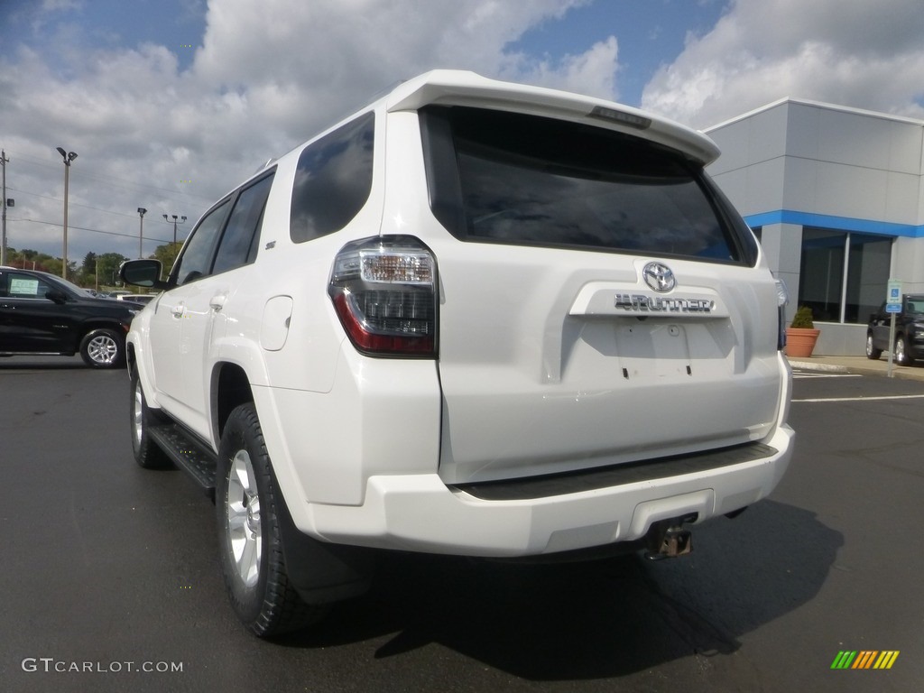 2016 4Runner SR5 Premium 4x4 - Super White / Sand Beige photo #5