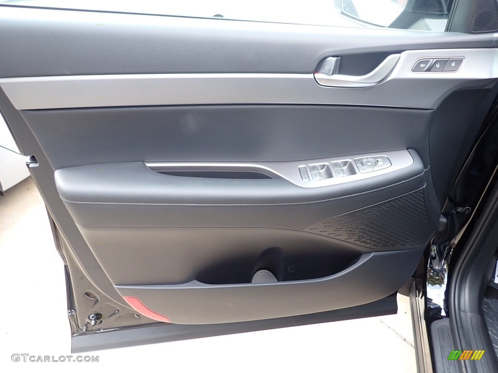 2021 Hyundai Palisade SEL AWD Black Door Panel Photo #139685029