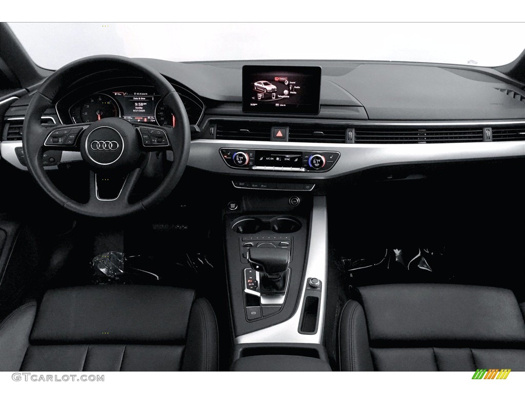 2018 Audi A4 2.0T ultra Premium Black Dashboard Photo #139685077