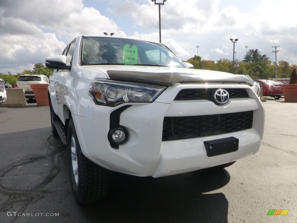 2016 4Runner SR5 Premium 4x4 - Super White / Sand Beige photo #12