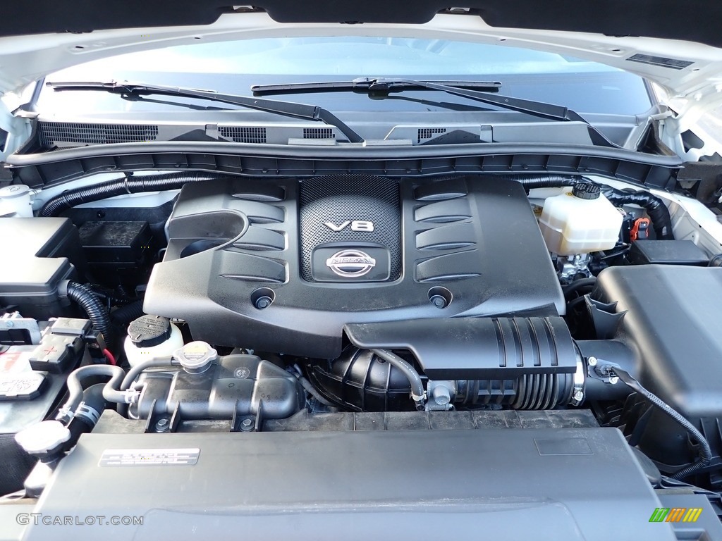 2017 Nissan Armada Platinum 4x4 5.6 Liter DOHC 32-Valve VVEL V8 Engine Photo #139685203