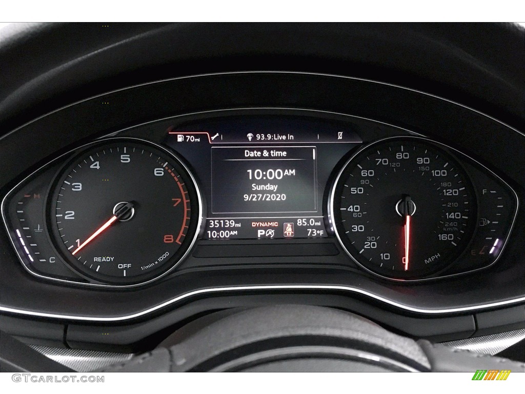 2018 Audi A4 2.0T ultra Premium Gauges Photo #139685206