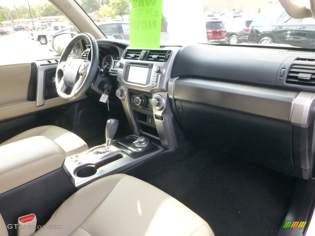 2016 4Runner SR5 Premium 4x4 - Super White / Sand Beige photo #16