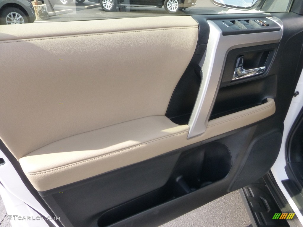 2016 4Runner SR5 Premium 4x4 - Super White / Sand Beige photo #23