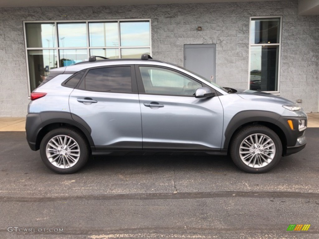 2021 Kona SEL AWD - Sonic Silver / Black photo #3