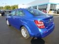 2017 Kinetic Blue Metallic Chevrolet Sonic LS Sedan  photo #4